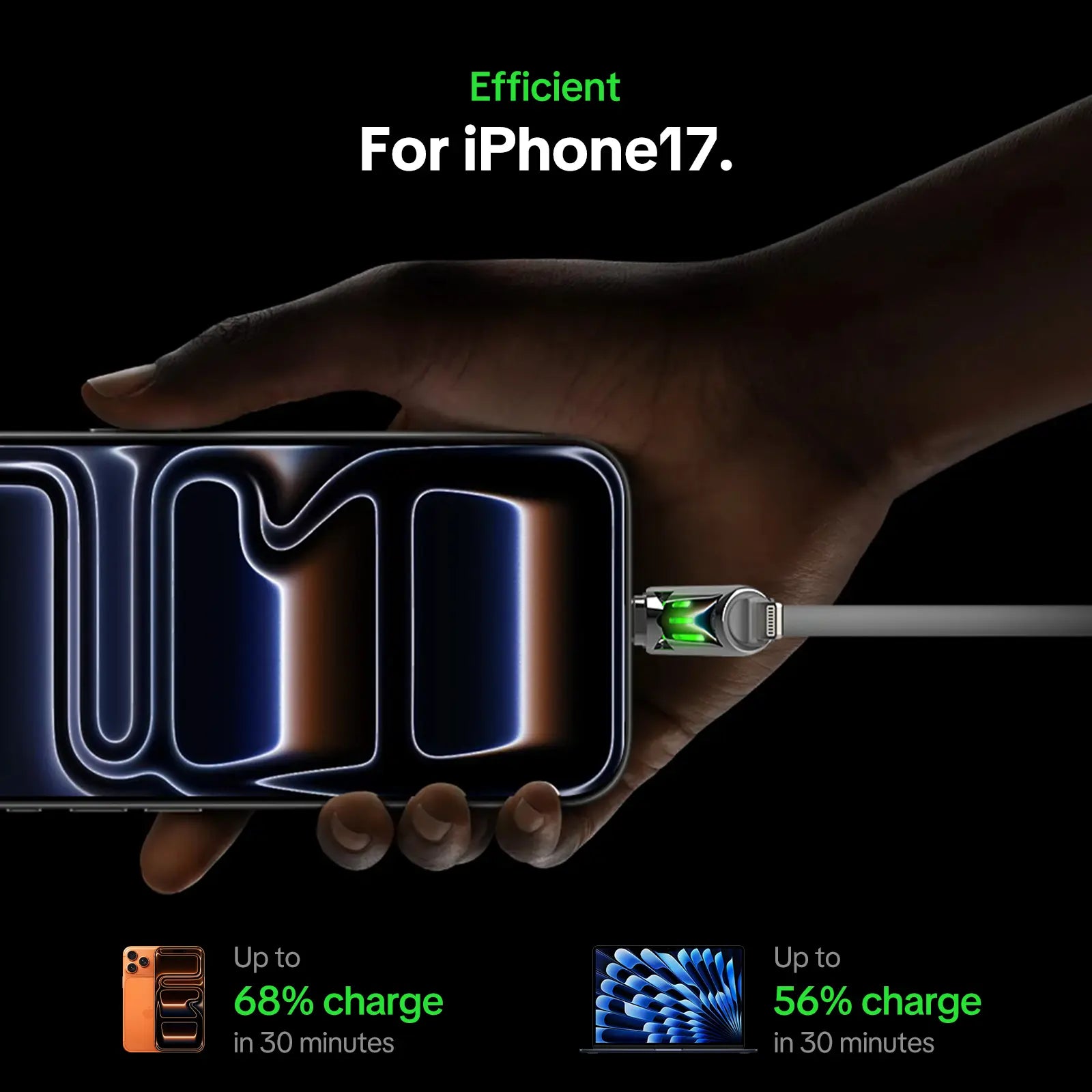 Mfish Armored Dragon I 4-In-1 Multi 240W Fast Charging Super Liquid Silicone Cable with USB a Type C Lightning for Iphone17&Samsung Laptops Charger