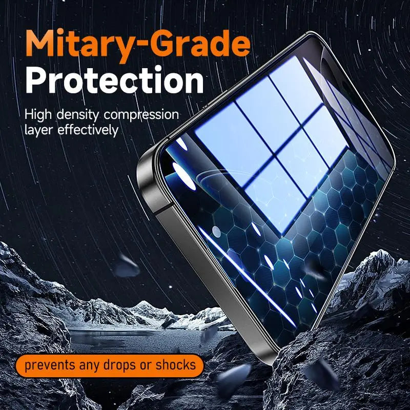 Magicjohn Clear, Privacy Protections, Protective Screen Protector, for Iphone 16 Series/Samsung/Google, Auto Dust Elimination, Bubble Free, HD, Black: 28° Privacy, Clear: 4K HD, National Day Offers