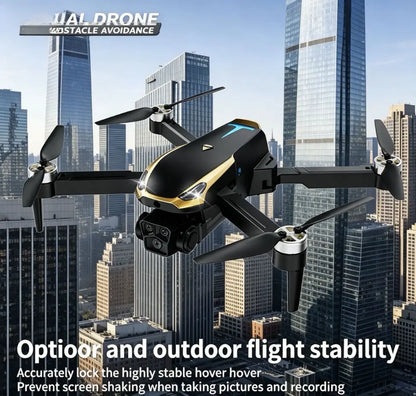 Aerial Drone M8 Pro 2026 - GPS Positioning, 4K UHD Eiscamera, 5G Wifi FPV, Brushless Motors, Optical Flow Hover,Intelligent Obstacle Avoidance, Auto Return, 360° Stunt Roll,Two Batteries