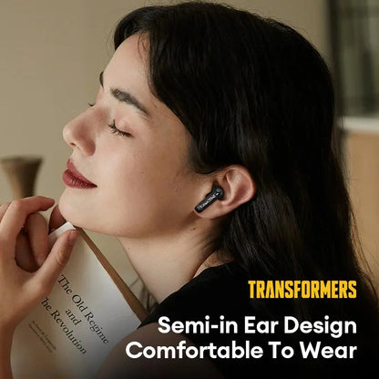 Fashion Wireless BT Headset, True Wireless Headphones, TF-T01 BT5.3 Gaming Low Latency Headset, TWS Hifi Stereo Sound Quality Headset with Microphone for Game Travel Sports